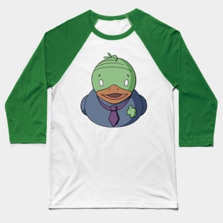 Zombie Rubber Duck Baseball T-Shirt